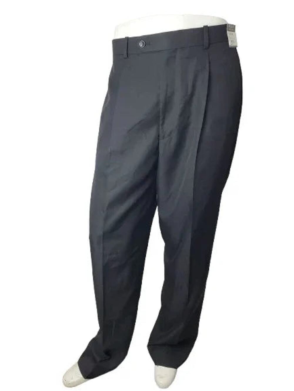 Bolzano men's black slacks size 36W/42L